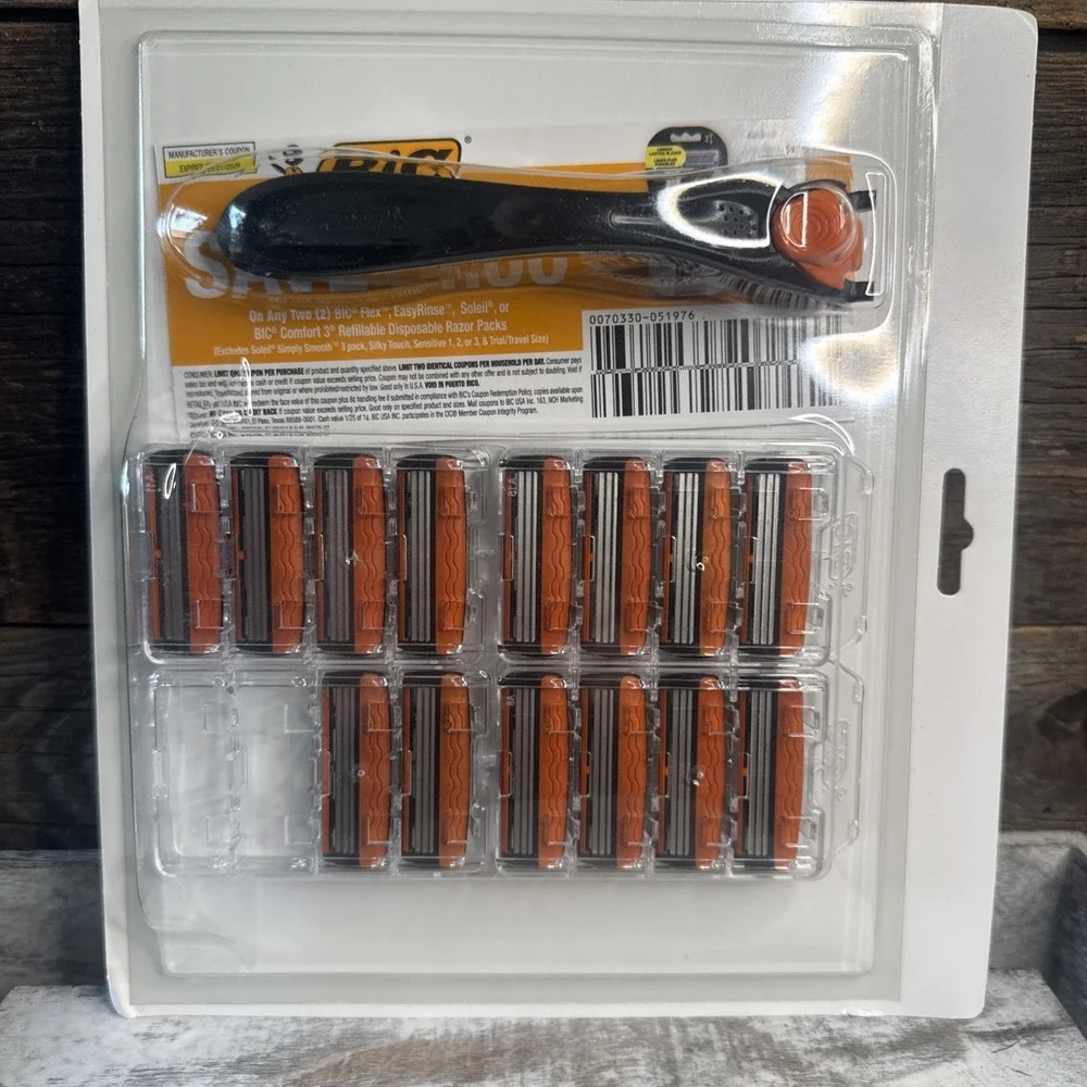 BIC Comfort 3 Razor Set‎ 1 Handle + 14 Cartridges | MSRP = $29